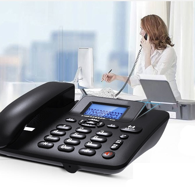 cordless Answering Machine 2.4G Corded Phone Handset office home hotel Long Range Wireless Telephone 4 handstes table phone