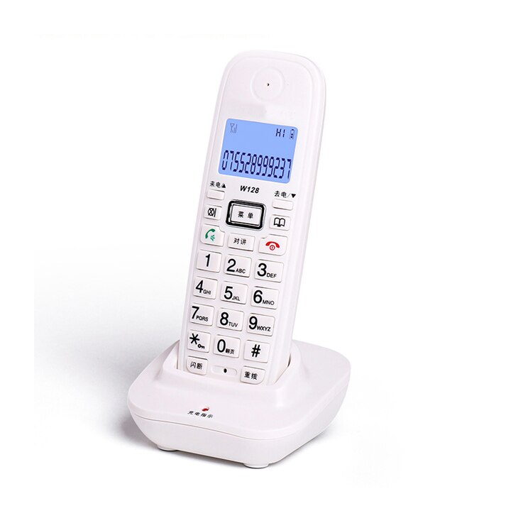 cordless Answering Machine 2.4G Corded Phone Handset office home hotel Long Range Wireless Telephone 4 handstes table phone