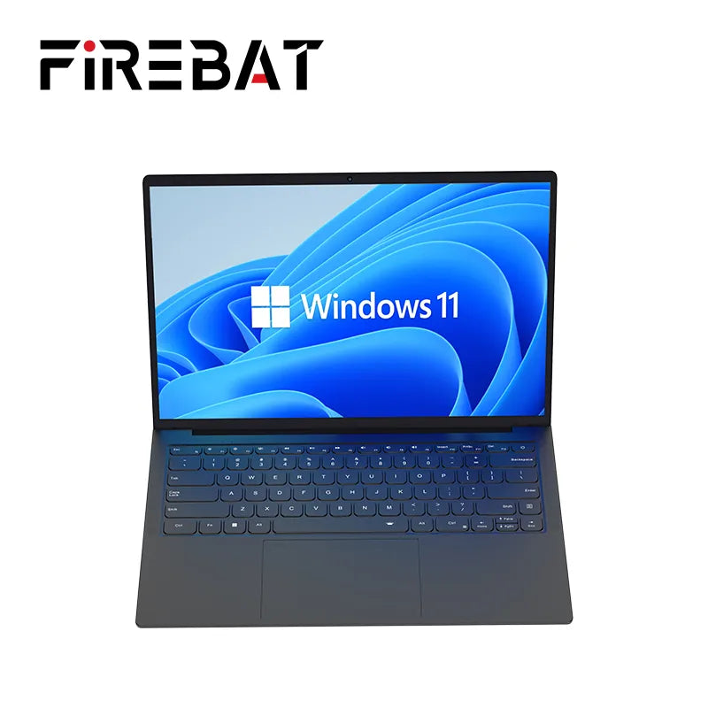 FIREBAT A16 New Arrival 16 Inch 100%sRGB Ultra Slim DDR4 16G RAM 1TB 1920*1200 Fingerprint Portable Intel N5095 Notebook Laptop