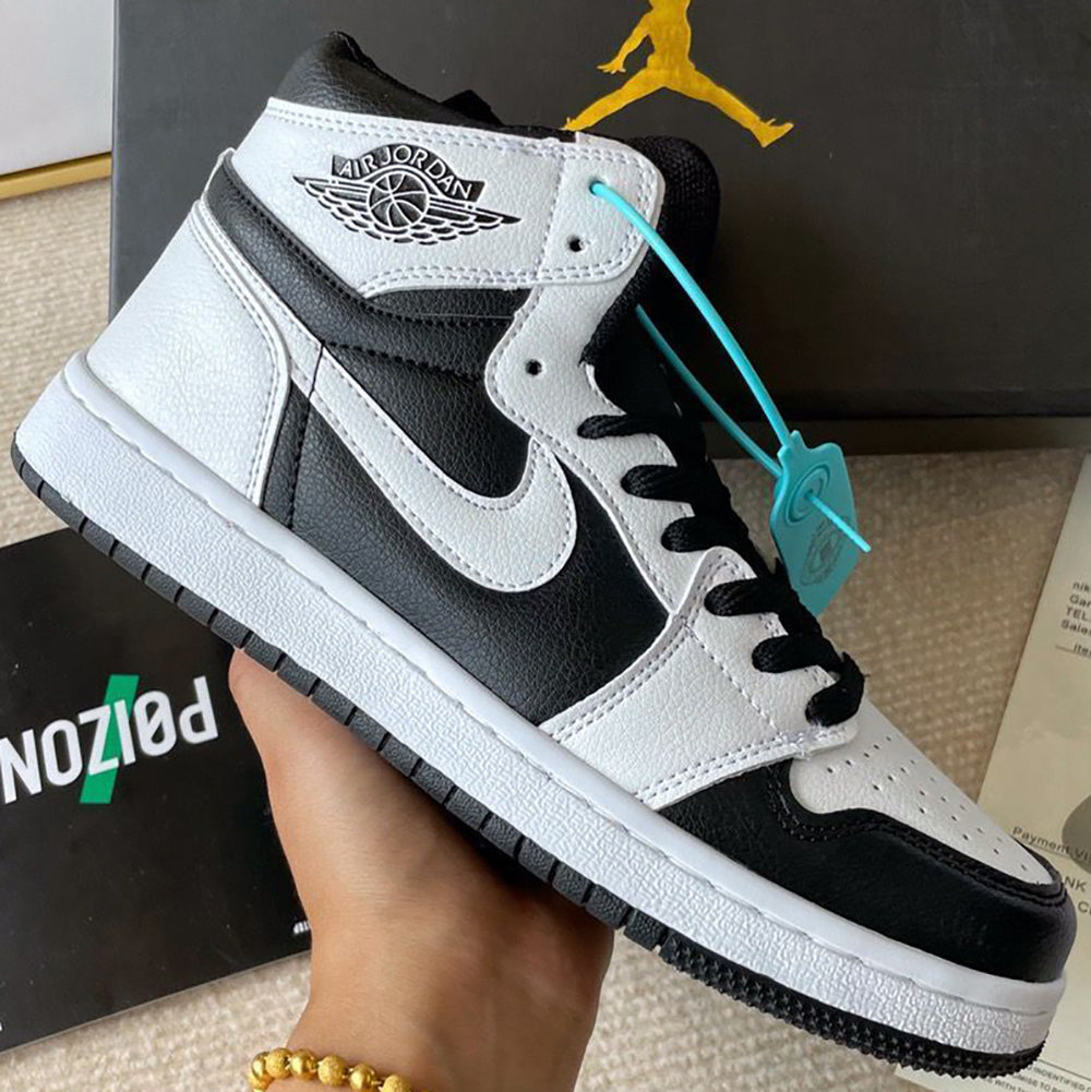 NIKE AIR JORDAN 1 AJ1 hight top couples stitching color basketball shoes sneakers On sale for$70.00 Original price$130.00