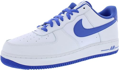 Nike Air Force 1 Af1 Low- MENS MODERN Joker Flat Sneakers Shoes Color white and blue