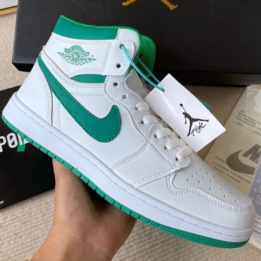 NIKE AIR JORDAN 1 AJ1 hight top couples stitching color basketball shoes sneakers On sale for$70.00 Original price$130.00