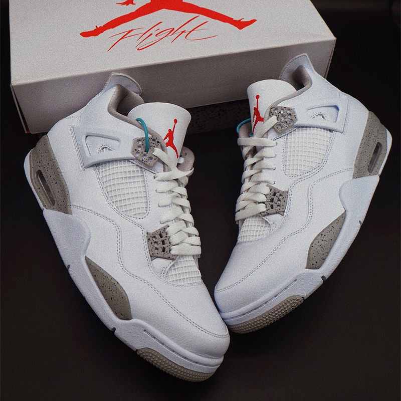 NIKE Air jordan 4 AJ4 Hot Couples Sneakers Casual Shoes On sale for$120.00