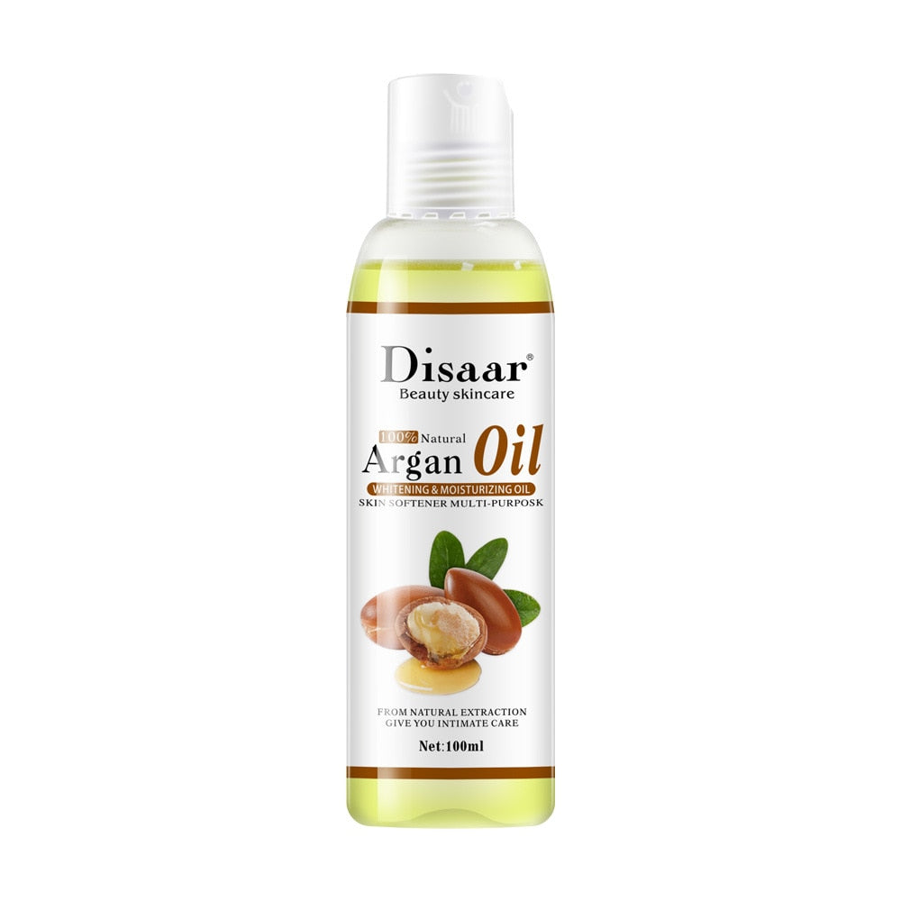 Disaar 100% Natural Organic Argan Oil Face And Body Relaxation Oil Massage Moisturizing Hydrating Best Skin Care Control Product