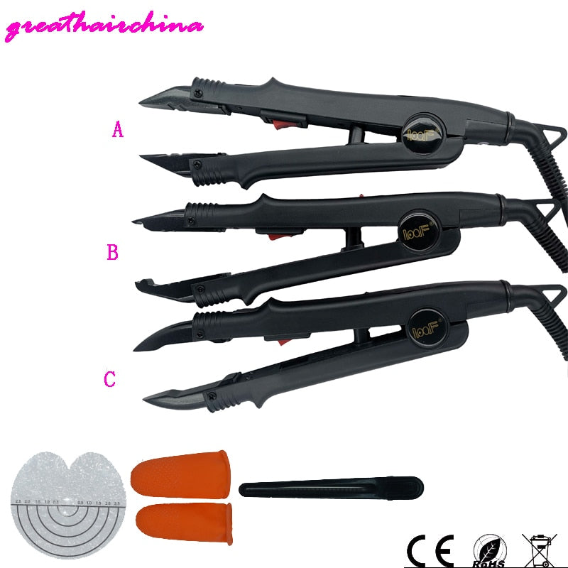 Newest LOOF L-611 Professional Mini Temperature Constant Hair Extension Iron Heat Keratin Fusion Connector Tools Free Shipping