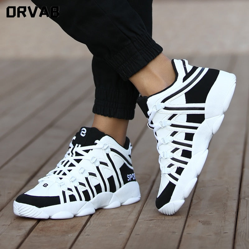 Brand Fashion Men Luxury Sneakers Split Leather City Leisure Men Casual Shoes Breathable Walking Footwear Male Shoes Men Flats