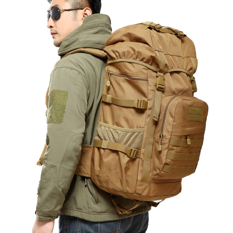 50L Large Capacity Men Tactics Backpack Waterproof Military Bags Climb Hike Army Travel Backpacks Mochila Militar