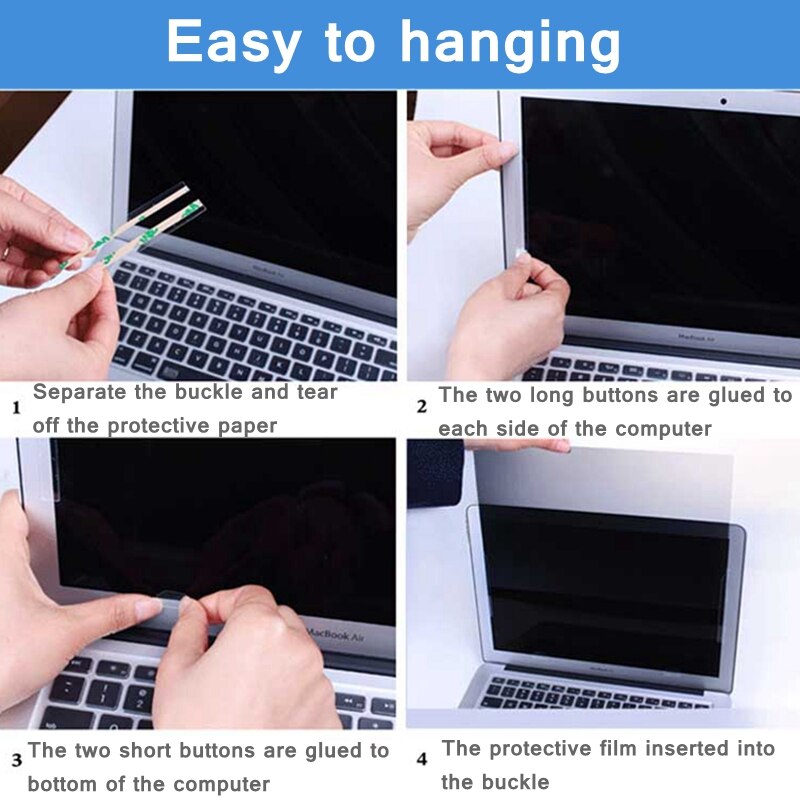 12.5"(16:9) Screen size 277x156mm Laptop computer notebook Anti-Blue ray Eye protection film  screen protector film Bule reduce