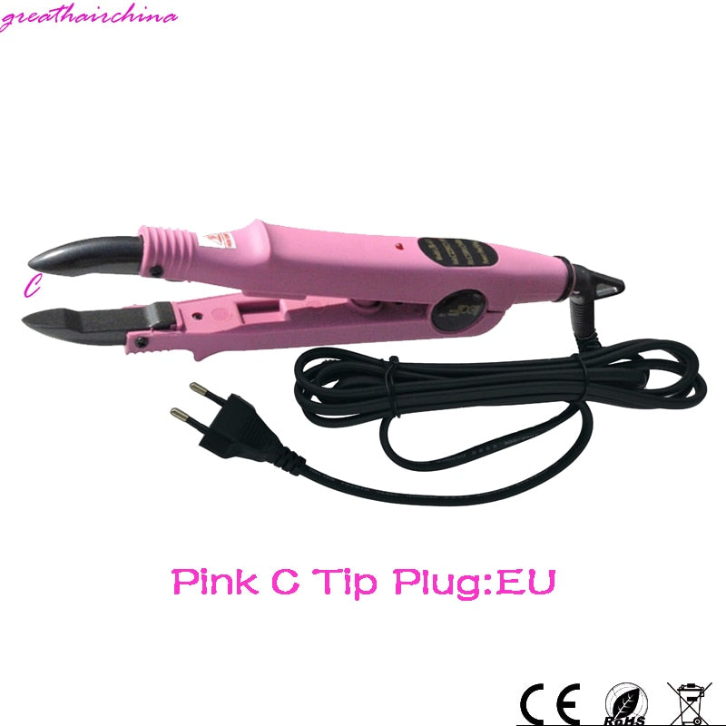 Newest LOOF L-611 Professional Mini Temperature Constant Hair Extension Iron Heat Keratin Fusion Connector Tools Free Shipping