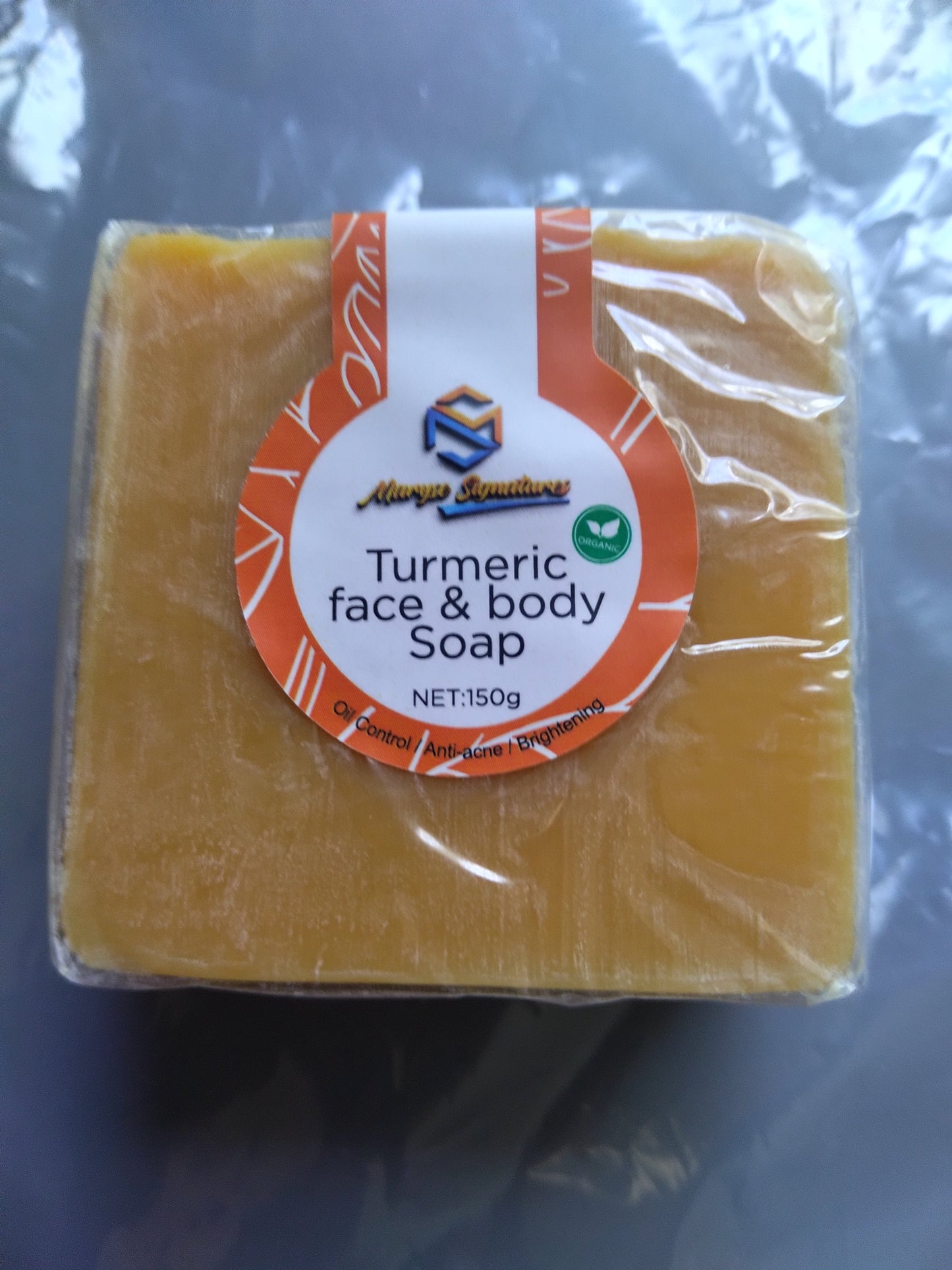 Turmeric face and body soap