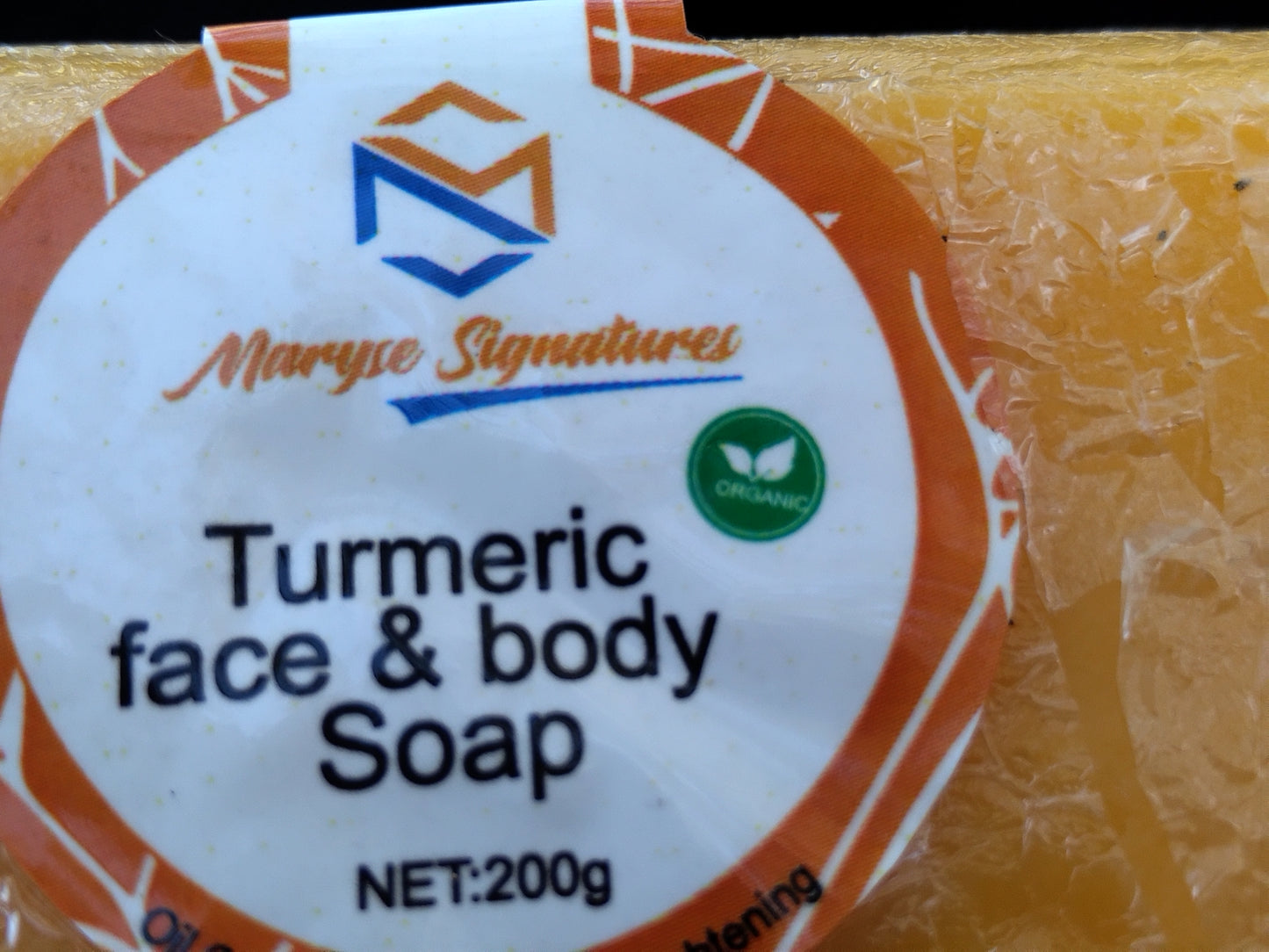 Turmeric face and body soap