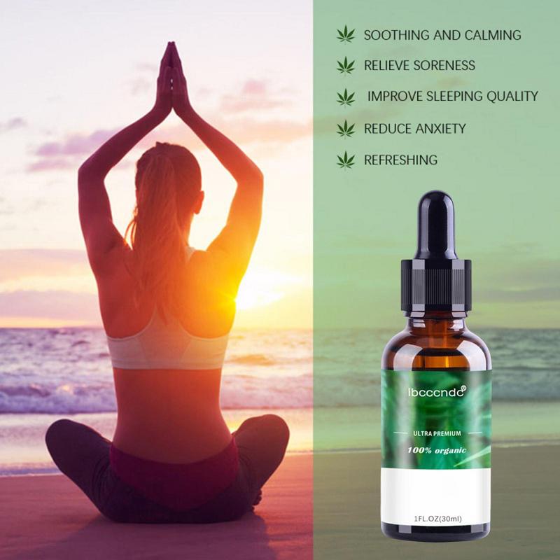 30ml Essential Oils Pure Natural Oil Of Hemp Massage Oil Relieves Anxiety And Anxiety Sleep Anti-Inflammatory Essential Oil