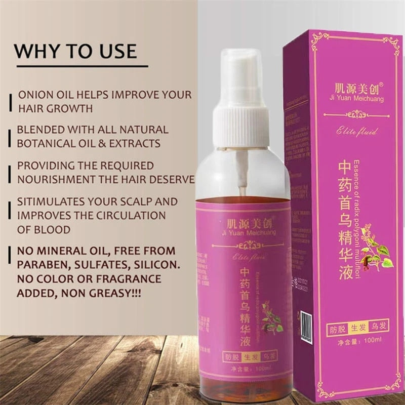 Hair Oil Spray Serum Fast Crazy Growth Scalp Treatment Natural Care Prevent Hair Loss Miraculously Nourishes Hair Roots 100ml