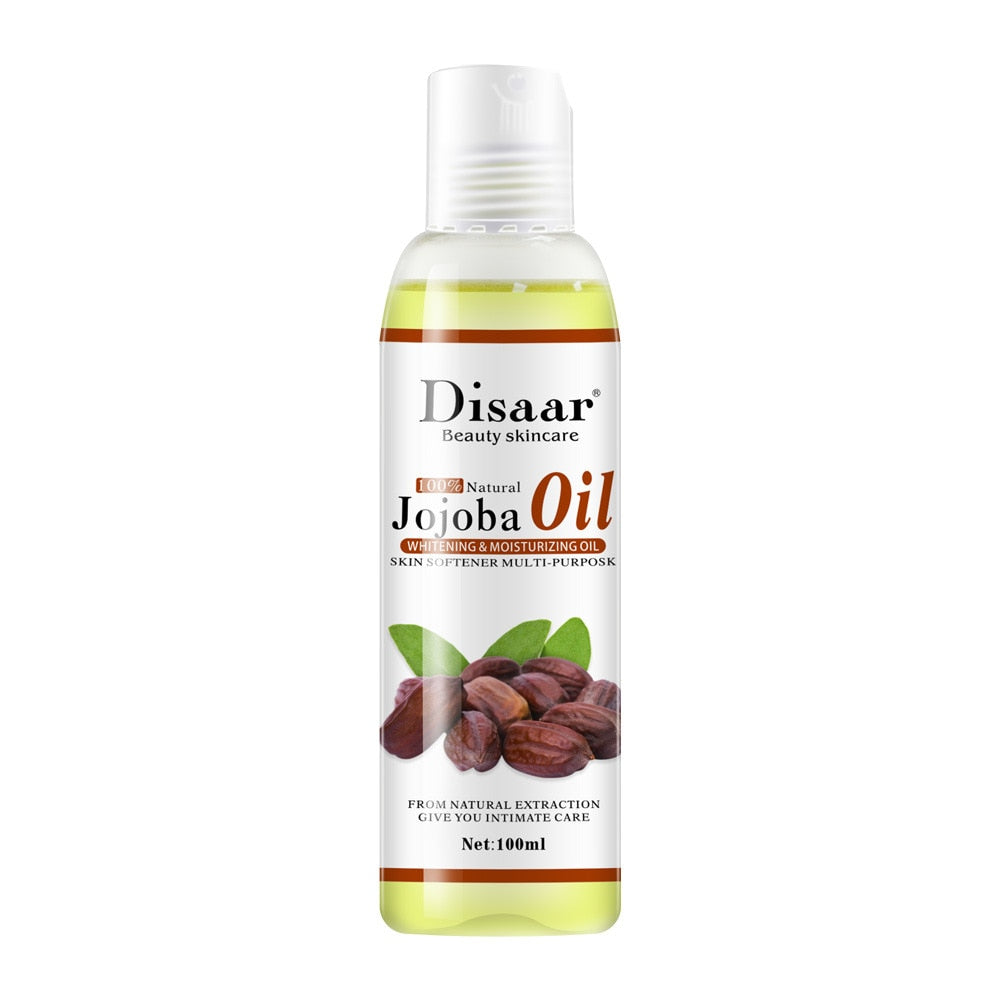 100ml Disaar 100% Natural Organic Jojoba Oil Massage Best Skin Care Relaxing Moisturizing Oil control Hydration Massage Product