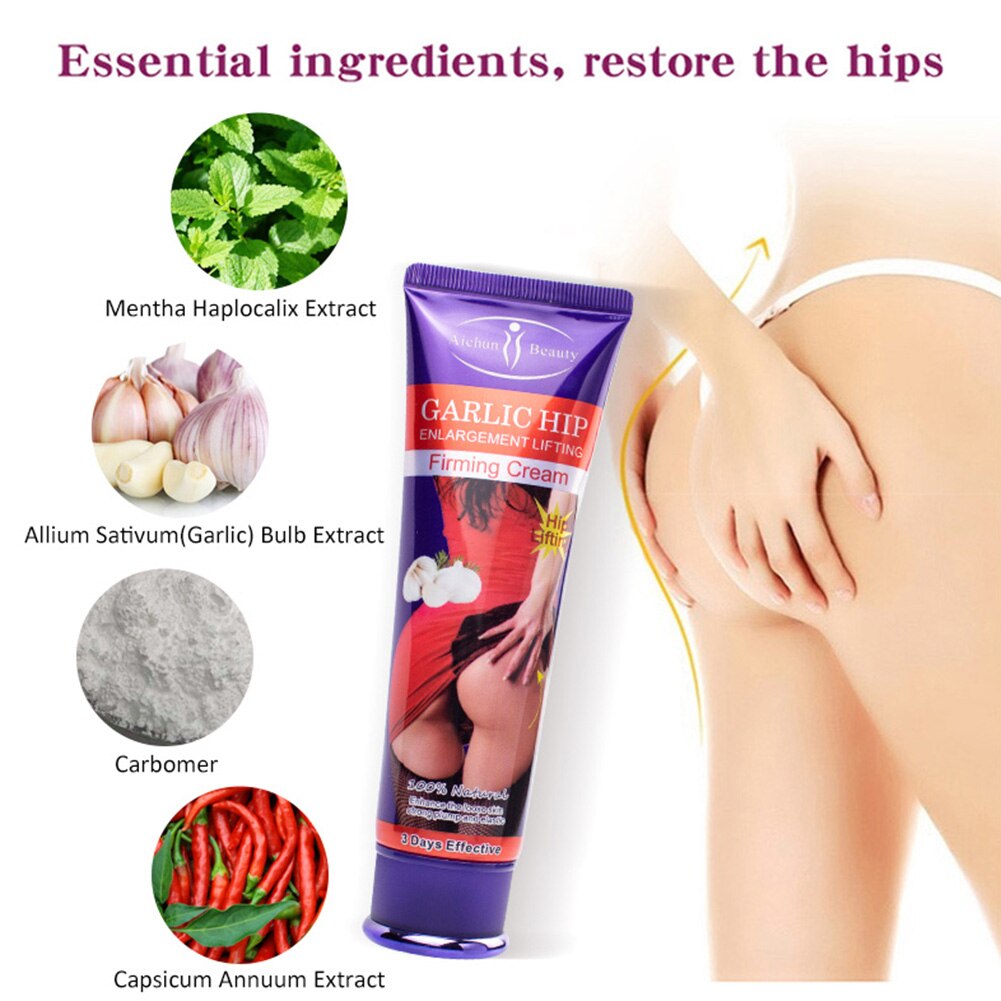 Garlic Buttocks Enhancement Essential Oil/Cream Hip Lift Up Butt Lifting Massage Cream Buttock Enlargement Essence Body Care