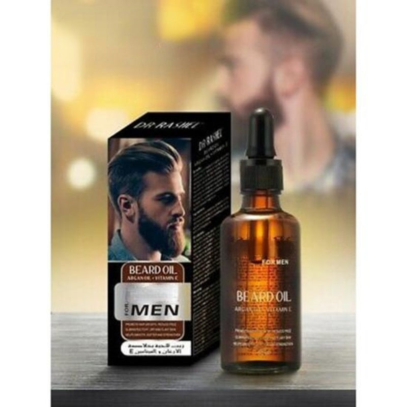 New 2022 Rosemary Oil for Men Hair Argan Oil Vitamin E Hair Growth 50ml Man Beard Growth Oil