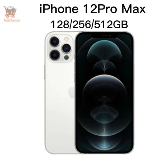 iPhone 12 Pro Max smartphone 5G Dual Card 6.7Inch Display A14 Bionic Chip Hexa-core Bluetooth	5.0 Mobile Phone Apple Pay