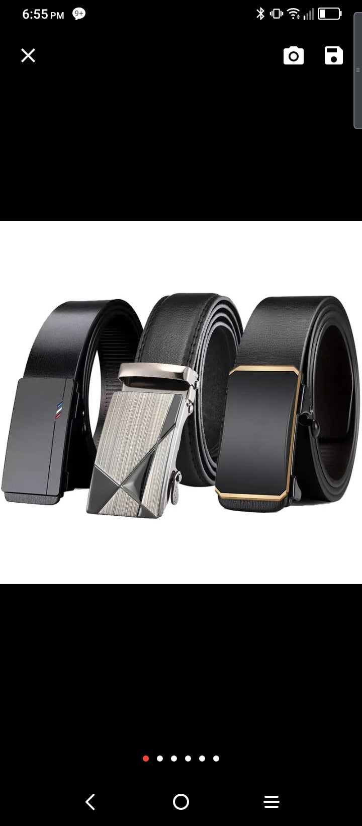 buy 3 together for $20.99 MEN BELT, FASHION WATCH SET AND WIRLESS