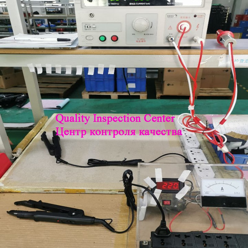 Newest LOOF L-611 Professional Mini Temperature Constant Hair Extension Iron Heat Keratin Fusion Connector Tools Free Shipping